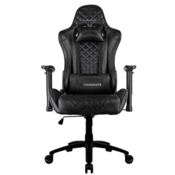 Silla Gamer Reclinable Cuero Sintético ThunderX3 TGC12 Negra
